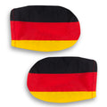 Spiegelüberzüge Deutschland in Schwarz-Rot-Gold im 2er-Set