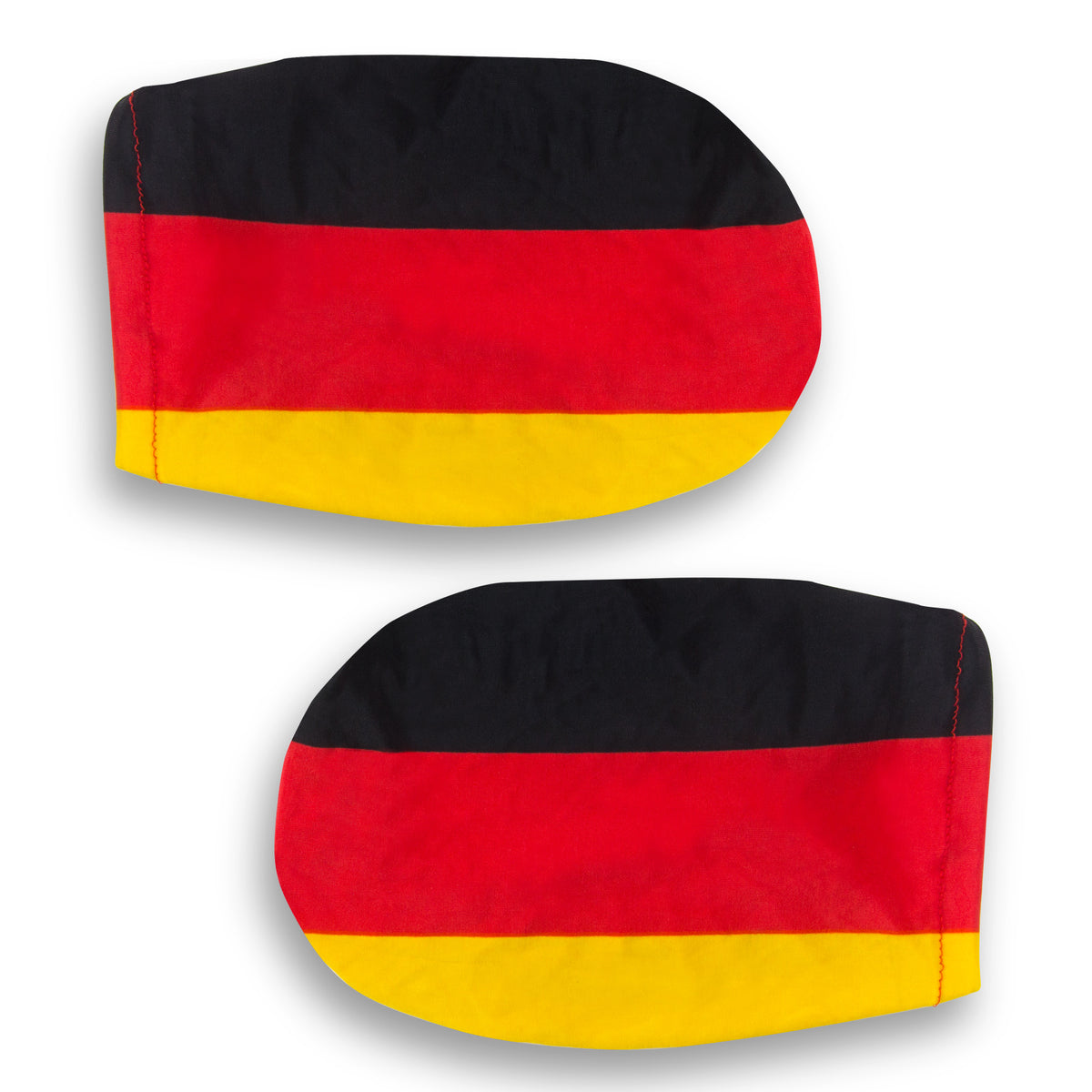 Spiegelüberzüge Deutschland in Schwarz-Rot-Gold im 2er-Set