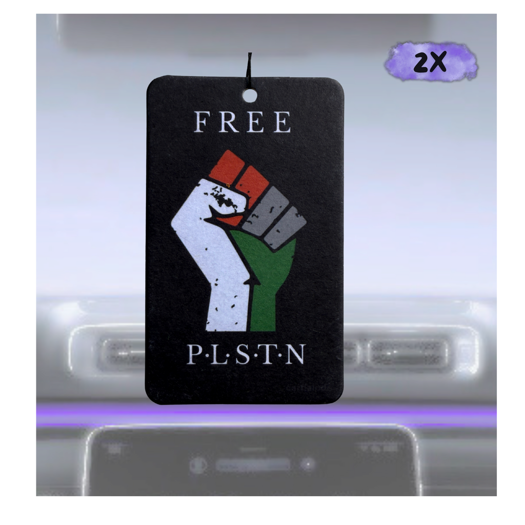 2x Free P.L.S.T.N. Duftbaum  - Flagge