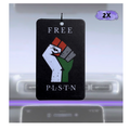 2x Free P.L.S.T.N. Duftbaum  - Flagge