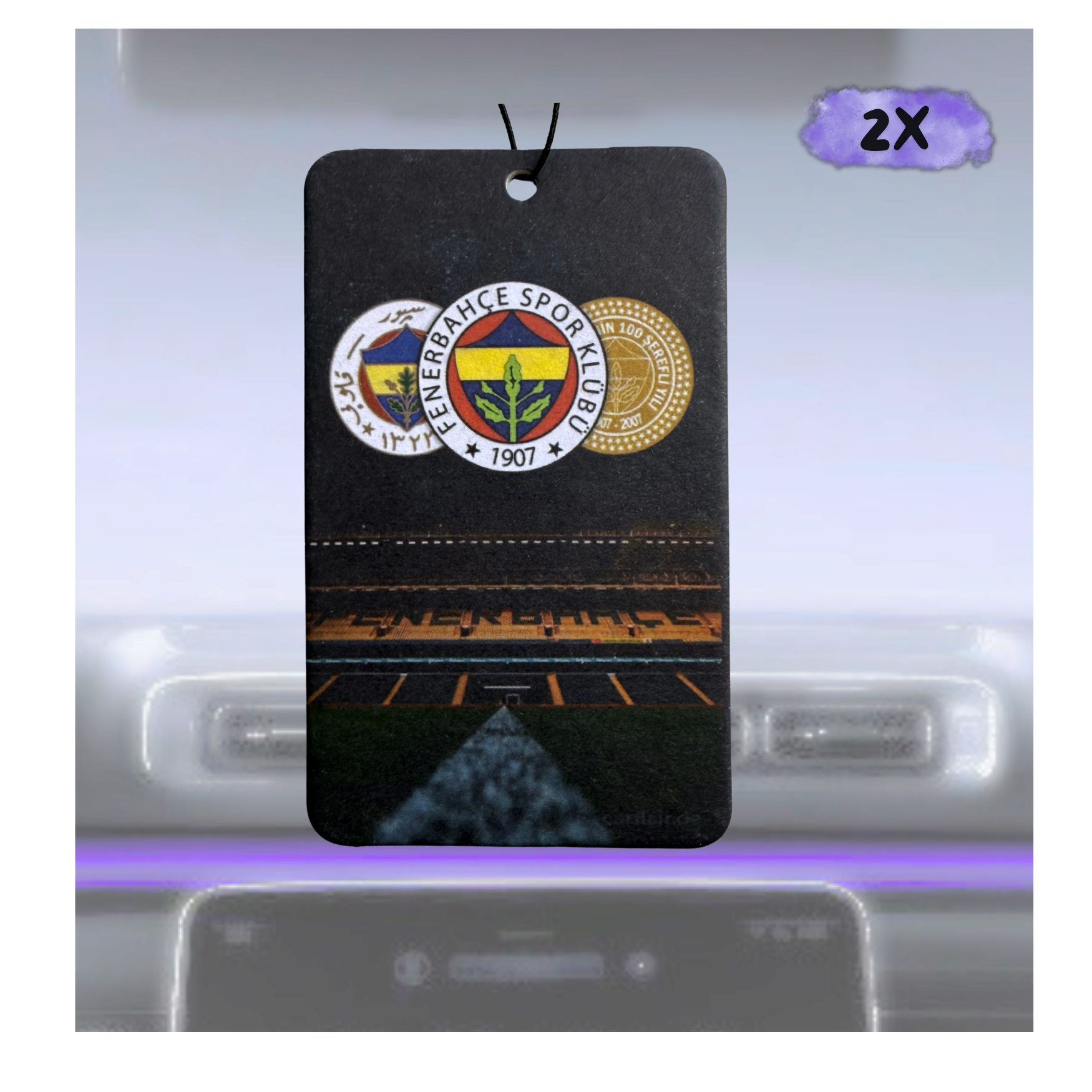 2x Fenerbahçe Duftbaum - „1907-Legacy“