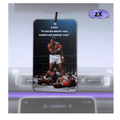 2x Muhammad Ali Duftbaum "Unbesiegbar" -  Quran 3:160