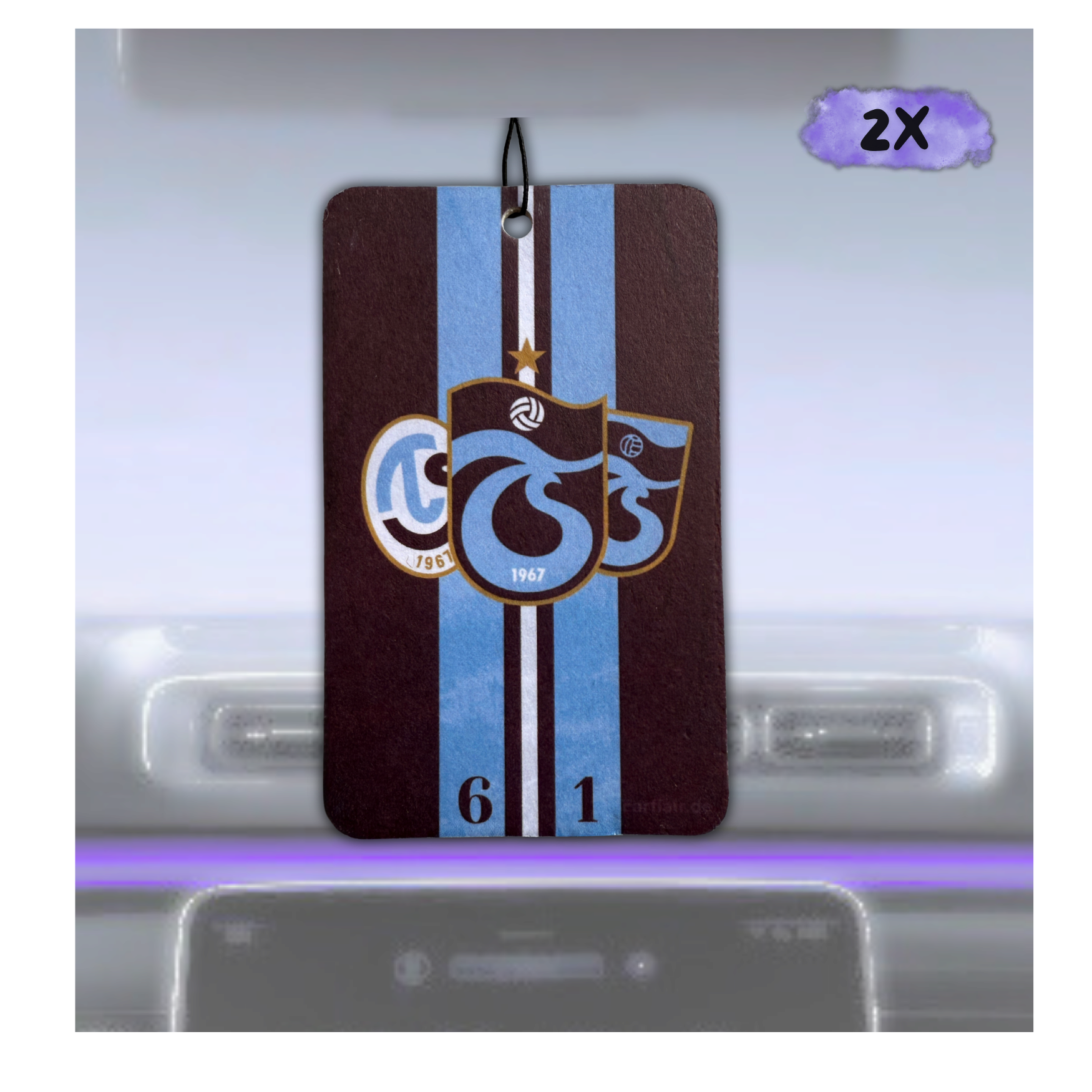 2x Trabzonspor Duftbaum - „ Karadeniz'in Gururu“