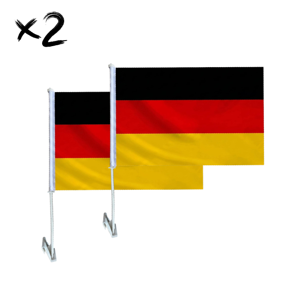 Deutschland Fensterflaggen im Set
