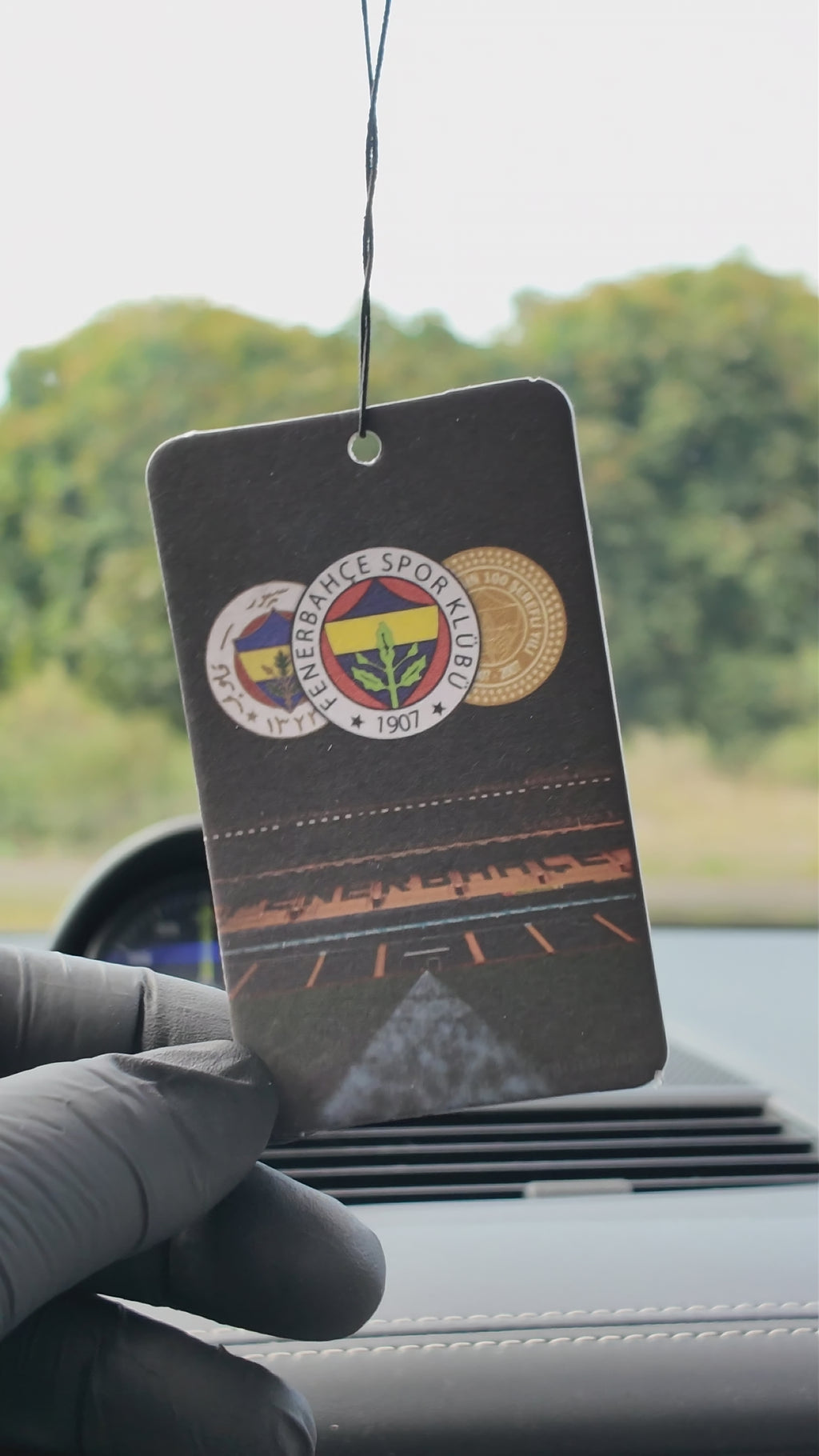 2x Fenerbahçe Duftbaum - „1907-Legacy“